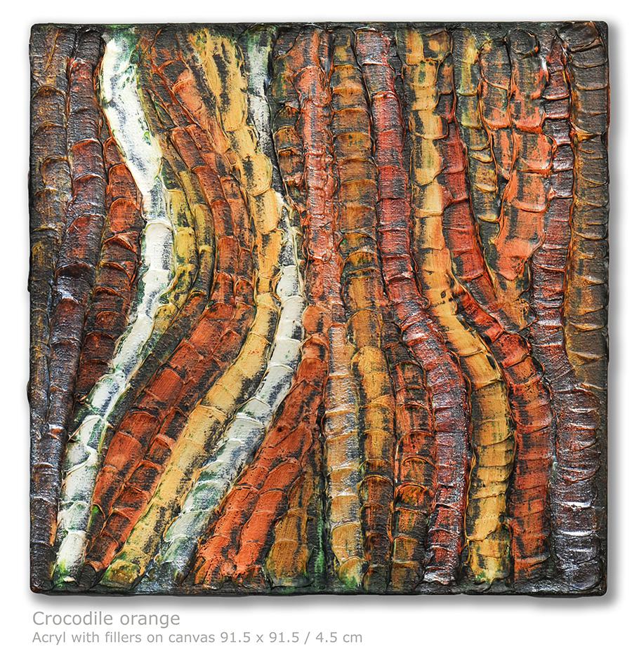 Crocodile orange
