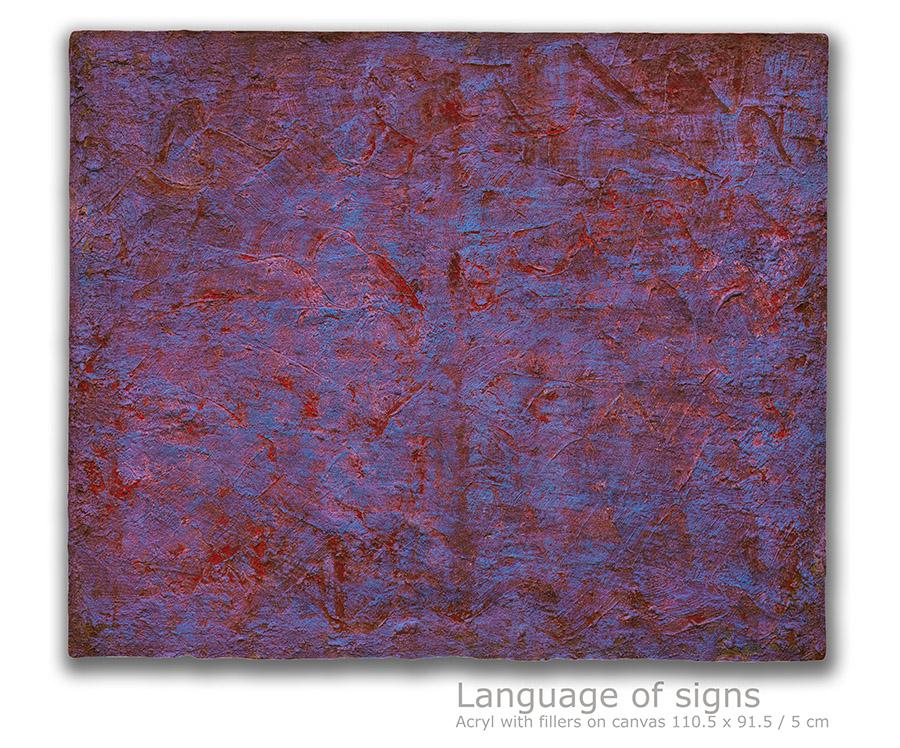 Language of signs